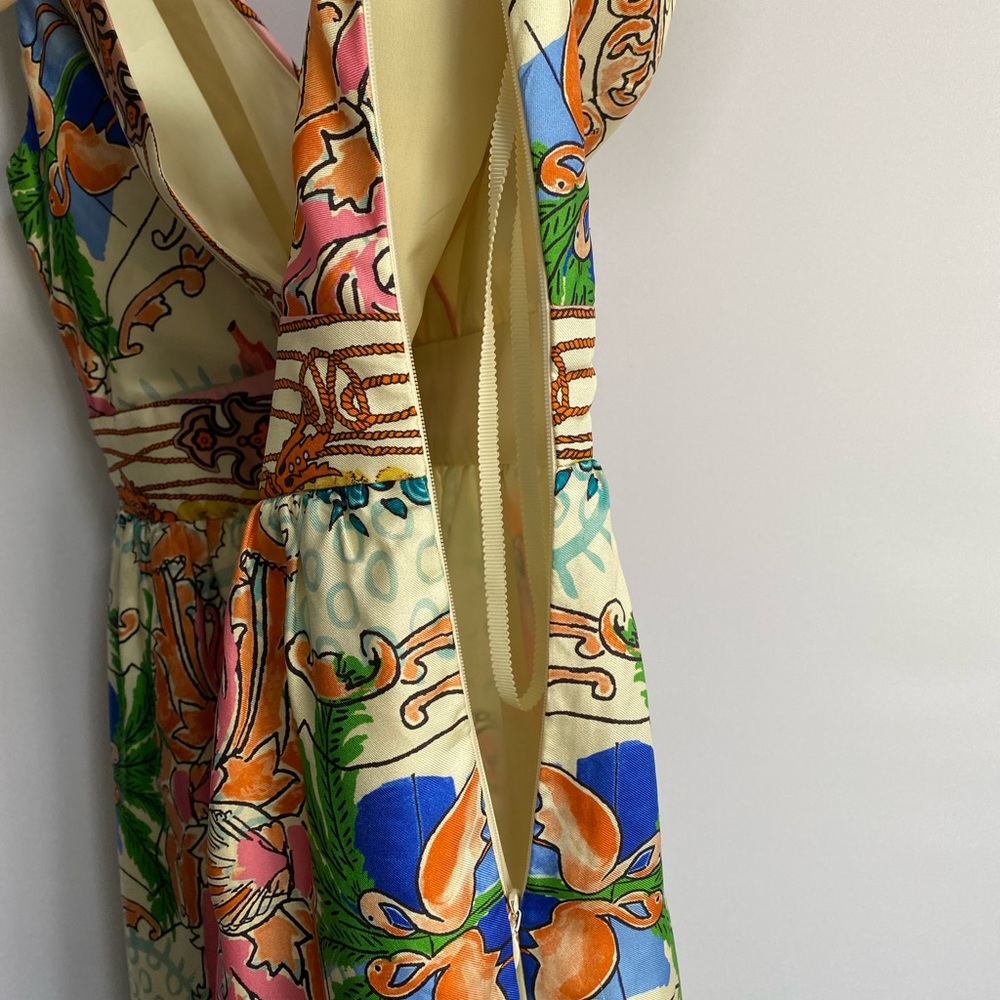 Anthropologie silk dress - Picture 4 of 10